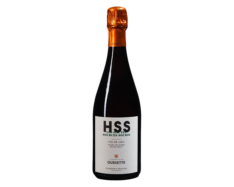 Cuvée Les Hautes Sources Souris du Champagne Oudiette à Beaunay.