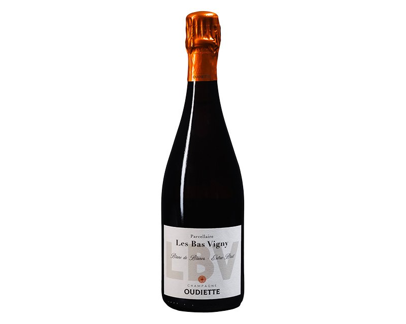 Cuvée Les Bas Vigny du Champagne Oudiette à Beaunay.